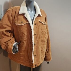 Cozy Unisex Corduroy Trucker Jacket - Excellent Pre-Loved Condition!